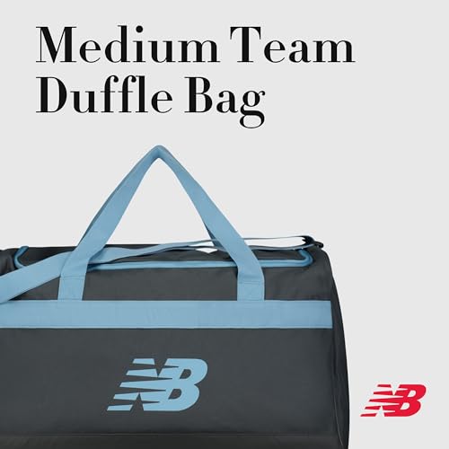 New Balance Duffel Bag, Medium Gym Travel Luggage with Carry Handles and Adjustable Shoulder Strap2