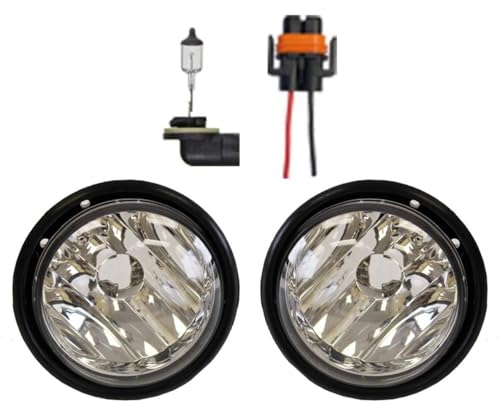 Fog Lamp Pair - Driver & Passenger Side (Fit: Freightliner Columbia Trucks)