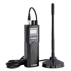 Cobra HHRT50 Road Trip CB 2-Way Handheld Emergency Radio with Access to Full 40 Channels & NOAA Alerts, Rooftop Magnet Mount Antenna and Omni-Directional Microphone, Black, 6.3″ x 2″ x 1.75″