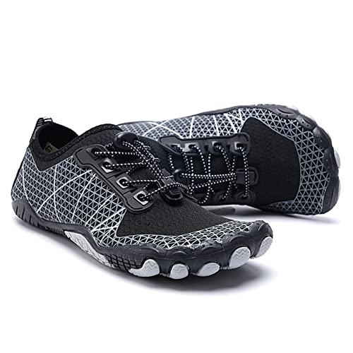 River Shoes,Quick-Dry Aqua Surf Water Shoes for Women,Summer Outdoor Lightweight Beach Barefoot Shoes,Non-Slip Swim Shoes for Men,with Draining Hole,for Diving/Fitness/Yoga4