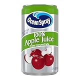 Ocean Spray 100% Apple Juice, 7.2 oz Cans (Pack of 24)