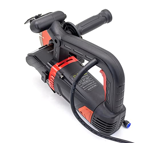 Vicsec 8'' Electric Concrete Saw 4800W Wall Chaser Concrete Cutter For Brick, Concrete Wall, Granite, Marble, Tile With 8" Saw Blade, Water Pump, Water Hose #TOP6