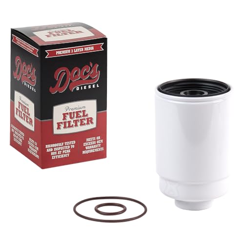 Docs Diesel Fuel Filter DPS9059 | Compatible with Chevrolet/GMC 6.6L Duramax 2500HD 3500HD 2001-2016 | Replaces TP3018