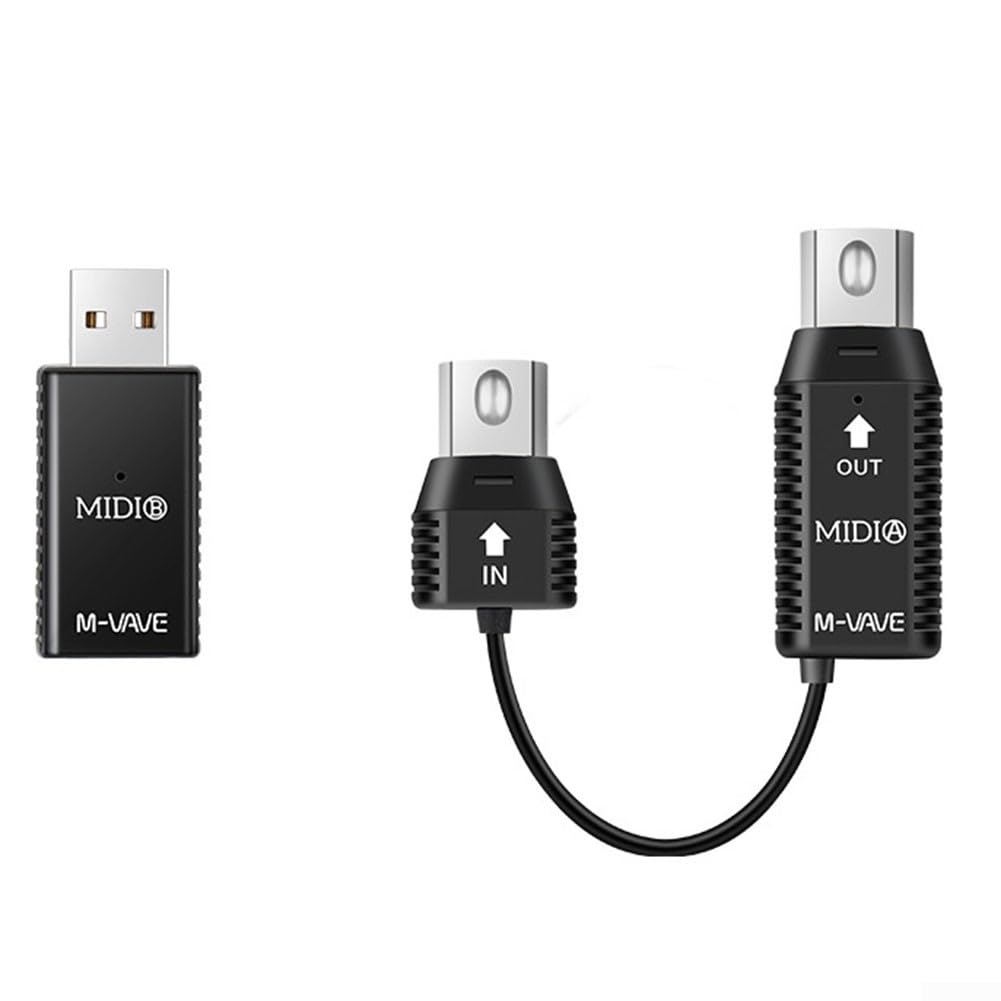 Adaptador MIDI inalámbrico, conector multifunción para equipos MIDI, interfaz USB para pianos eléctricos, teclados, sintetizadores