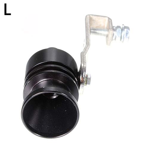 SSNsvj Exhaust Fake Turbo Muffler Blow Off Valve Whistle Pipe Sound Simulator Whistle, Turbo Whistles L