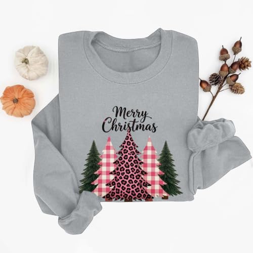 Christmas Sweatshirts for Women Long Sleeve Xmas Graphic shirts - image 3