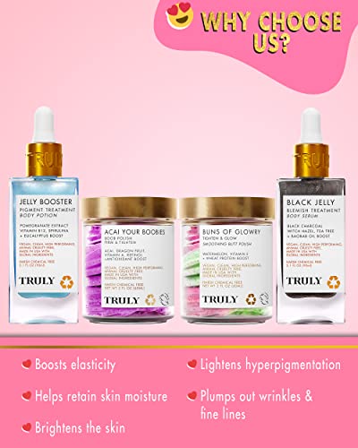Truly Beauty Stretch Mark Bundle - Stretch Mark Cream And Vitamin E Oil For Skin - Stretch Mark Remover With Skin Firming And Tightening Lotion - Comes With Cellulite And Skin Tightening Cream #TOP2