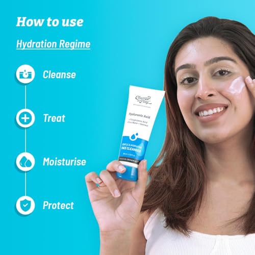 Image of Chemist At Play Gentle & Hydrating Face Cleanser + Gentle Exfoliating Face Scrub with Mandelic Acid & Walnuts| Hydrates Dull & Dry Skin | Prevents Acne & Removes Excess Oil | For Men & Women | (100ml each) | Pack of 2