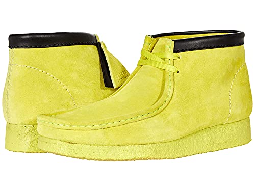 Clarks Mens Wallabee Boot Yellow Chukkas Boots Boots 8