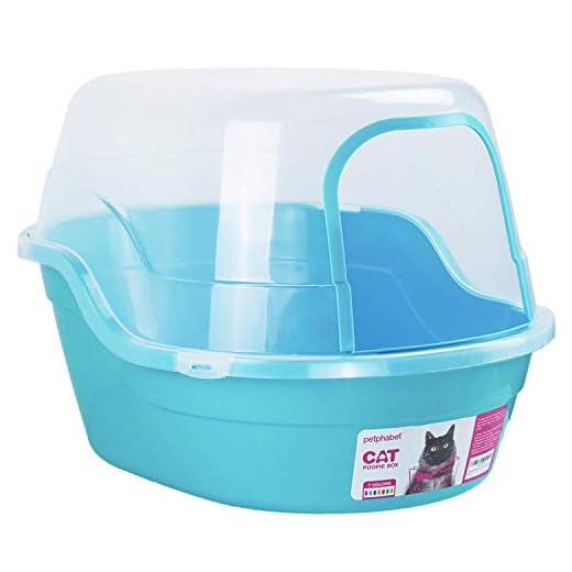 petphabet, lettiera Coperta per Gatti, XXL, lettiera Grande per Gatti Contenitori per lettiere e Cassette igieniche per Gatti Multicolore