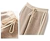 Women Wool Pants 100% Solid Knit Autumn Winter Thi... #3