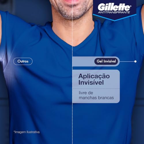 Gel Antitranspirante Gillette Cool Wave 113g glide