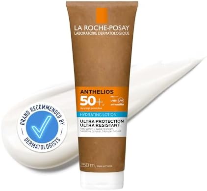 La Roche-Posay Anthelios Hydrating Body Lotion SPF50+, Broad-Spec...