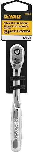 Miniatura 3 de DEWALT Trinquete, liberación rápida, SAE, unidad de 1/4 pulgadas (DWMT81096)
