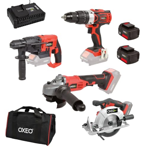 Pack EASY FULL Perceuse/Scie - 2 Batteries 4Ah, Chargeur Rapide
