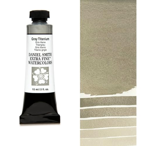 Aquarelle Gray Titanium Daniel Smith 15ml à forte granulation