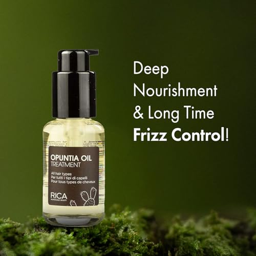 Image of Opuntia OilTreatment (Color Save) by Rica, Italy - Unique and Multipurpose Oil treatment using Prickly Pear (Opuntia) Oil- Unisex- No SLS - No Artificial dyes- 50ML