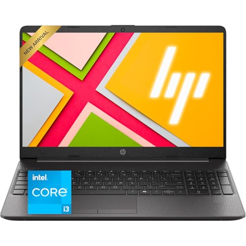 Image of HP 15.6 inch FHD Laptop for Business & Student • 2026 Edition • Intel Core i3(Beats i7-1165G7) • 16GB RAM • 512GB PCIe SSD • Copilot AI • Wi-Fi 6 & Bluetooth 5 • Windows 11