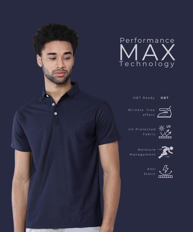 Image of XENOVAURBAN Dry Fit Polo t Shirt for Man | Regular Fit | Quick Dry Mars Fabric Polo T-Shirt with Collar for Men