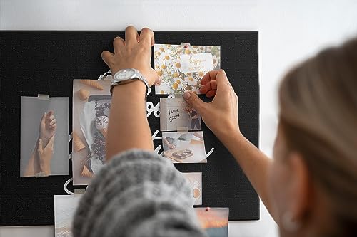Tableau mural en liège 60x40 pour stopper le désordre des notes - 4