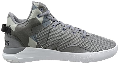 Tênis Adidas Cf Revival Mid Cinza, Cor: Cinza, Tamanho: 41