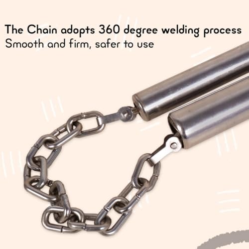 Image of GRS Best Stainless Steel Nunchaku Chen Xi for Martial Arts Nan-Chaku Steel