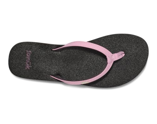 Image of Sanuk Yoga Joy Womens Flip Flops | Yoga Mat Footbed | Sandals for Women | Womens Yoga Sandals | Women's Beach Sandals