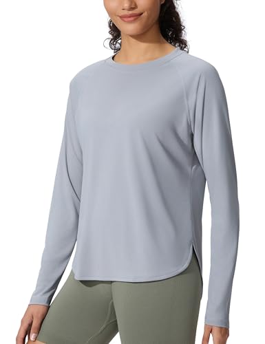Camisas de sol para mujer para evitar quemaduras con secado rápido