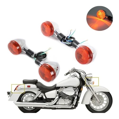 Feu clignotant E13 pour moto Shadow 750 résistant aux vibrations - 2
