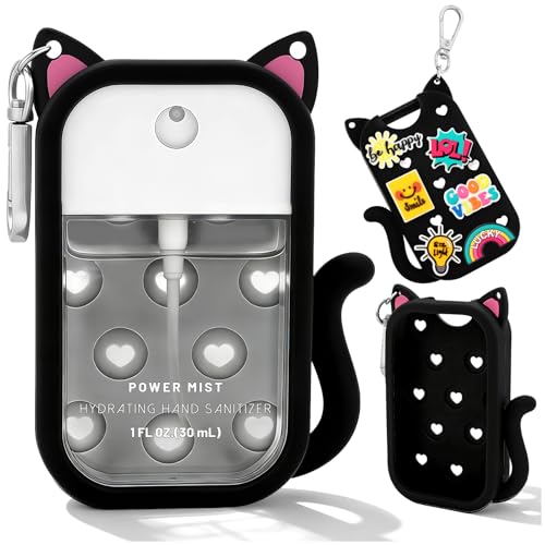 Estedro Cat Silicone Case for Touchland Hand Sanitizer Spray