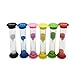 Minuterie de Sable,6 Couleurs Minuterie Horloge de Sable Sabliers pour Enfants Adultes Jeux Cuisine Exercice 30S 1Min 2Mins 3Mins 5Mins 10Mins