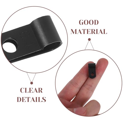 Abrazaderas para cables tipo R resistentes intemperie de nailon 1/4 4