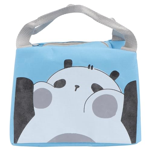 MOKKHNB Bolsa Térmica Porta Alimentos de Oxford Diseño Aislante y Asa Portátil para Picnic y Trabajo, Gran Capacidad Resistente al Agua