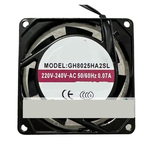 Ventilateur de serveur GH8025HA2SL extracteur de chaleur alternatif 80mm 2 fils