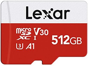 Lexar Micro SD Card Up to 100/30MB/s(R/W), 128G MicroSDXC Memory Card + SD Adapter with A1, C10, U3, V30, 4K Video Recording, TF Card