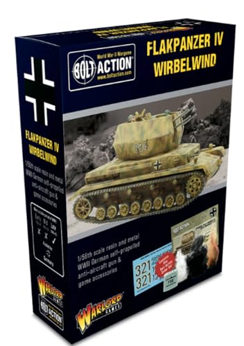 Flakpanzer IV Wirbelwind Warlord Games char miniature Bolt Action en résine