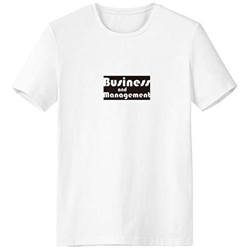 Homme Major affaires et Managet t-shirt noir pour le sport XL