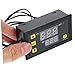 Cabilock Digital Timer Relay Board DC 12V Temperature Control Adjustable Temperature Switch Module for Car and Home for Timed Relays