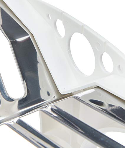 Escorredor 12 Pratos Suprema, 41,5 x 27,5 x 29 cm, Branco, Brinox