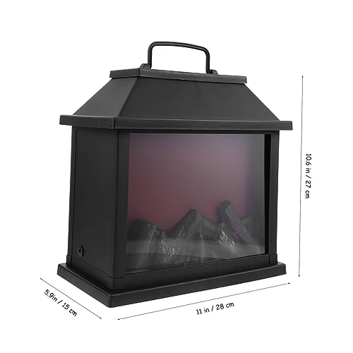Farol led de Navidad vintage para sala y dormitorio, luz cálida para tus celebraciones 7