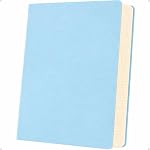 UIRIO 2-Pack Large A4 Wide Ruled Notebooks, 8" x 11.5", 400 Pages Each, Faux Leather Softcover Journals for Work, School & Journaling, Black