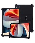 Silicone Tablet Case for Doogee T20/T20S 10.4 inch Tablet with Full Coverage, Shockproof, Anti-scratch, Adjustable Stand, and Soft Silicone Cover,Black