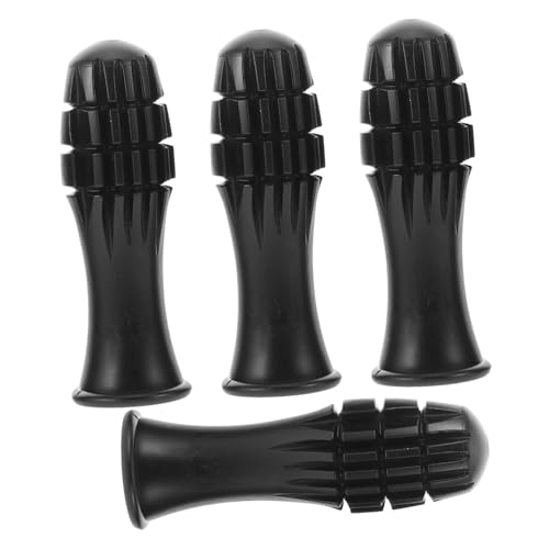 BESTonZON 4 Piezas Mango De Futbolín Juguete Mangos De Máquinas De Futbolín Manijas De Mesa De Futbolín Deportes Dodgeball Jugar Accesorios De Futbolín Juego El Plastico Black