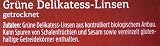 Davert Grüne Delikatess-Linsen, 2er Pack (2 x 500 g) - Bio
