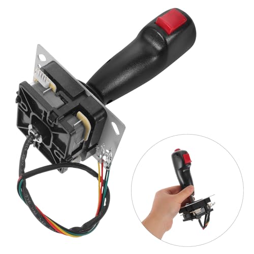 IDEANATEGRATE Joystick de Vol pour Simulateur de Vol avec Micro-interrupteur Précis, Matériau Plastique et Métal, Installation Facile pour Jeux D'avion et Machines de Divertissement – vue 8