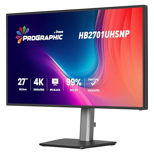 Image of Iiyama Prographic Hb2701uhsnP-B1 Monitor 68.5cm (27 inch) (hb2701uhsnP-B1)