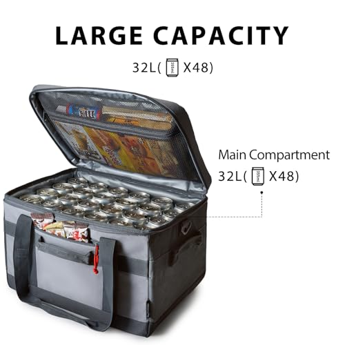 Tourit TR2103045AN008-FUS Cooler Bag 48-Can Insulated Soft Cooler Large Collapsible Cooler Bag 32L Lunch Coolers thumb #1