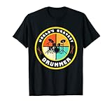 Worlds okayest Drummer vintage, funny, retro sarcastic T-Shirt