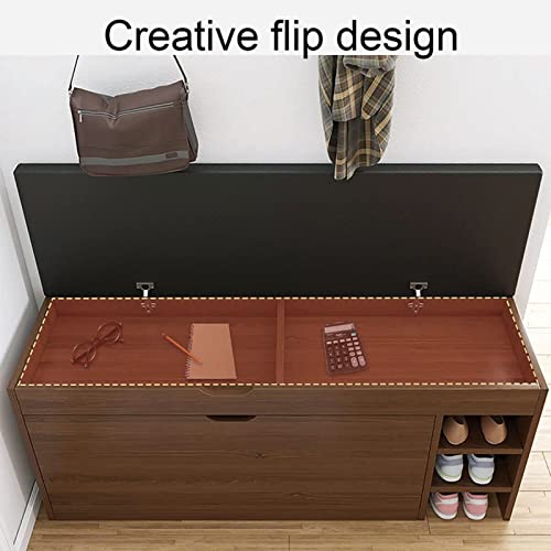 Compartiment caché pour chaussures : le banc moderne qui range votre entrée - 8