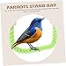 DOITOOL 3pcs Parrot Perch Bird Cage Perch Toy Parakeet Toy Bird Cotton Rope Stand Claw Stick